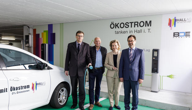 Elektro-Tankstelle NEU in der Garage "Untere Stadt" Elektro-Tankstelle NEU in der Garage "Untere Stadt"